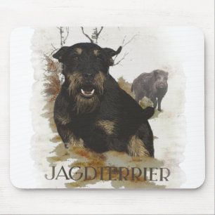 Mousepad Jagdterrier T Shirt Café Mug Cerâmica