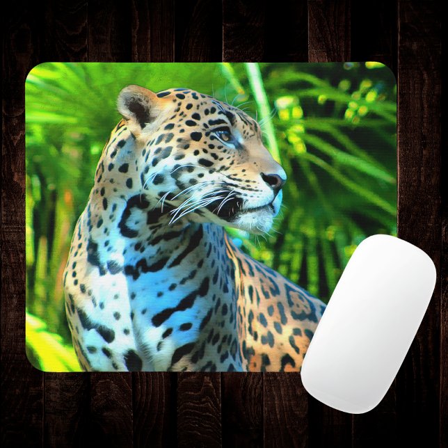 Mousepad Jaguar Fotografia Majestosa (Criador carregado)