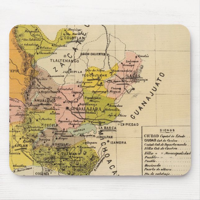 Mousepad Jalisco, México (Frente)
