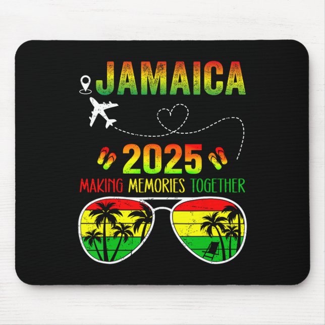 Mousepad Jamaica Family Reunion 2025 Memories Vacati (Reuni (Frente)