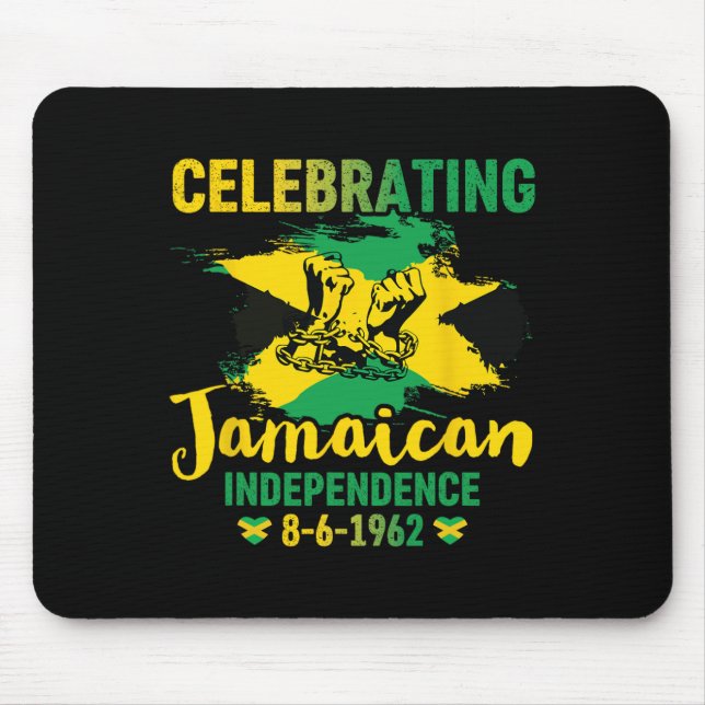 Mousepad Jamaica Independence 8-6-1962 (Frente)