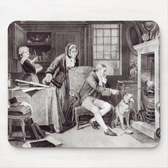 Mousepad James Watt que joga com vapor (Frente)