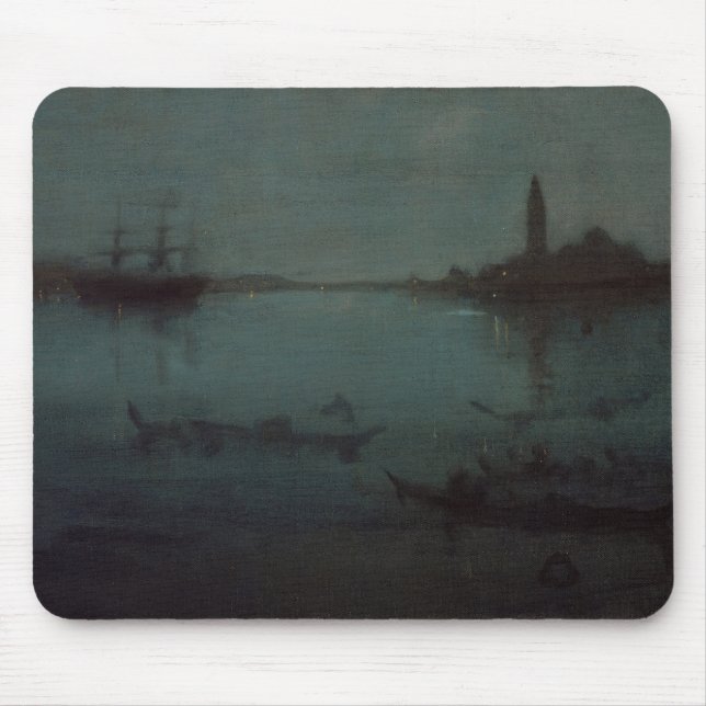 Mousepad James Whistler - Noturne: A Lagoa, Veneza (Frente)