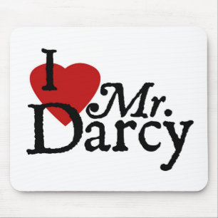 Mousepad Jane Austen EU AMO o Sr. Darcy
