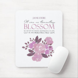 Mousepad Jane Eyre - Sem Flor Transitório - Rosas Rosa