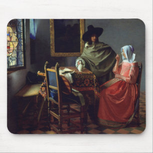 Mousepad Janeiro Vermeer - o vidro do vinho