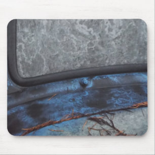 Mousepad Janela de proteção de caminhão azul