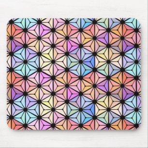Mousepad Janela de vidro colorido múltiplo