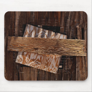 Mousepad Janela Embarcado de Casa de Madeira Antiga