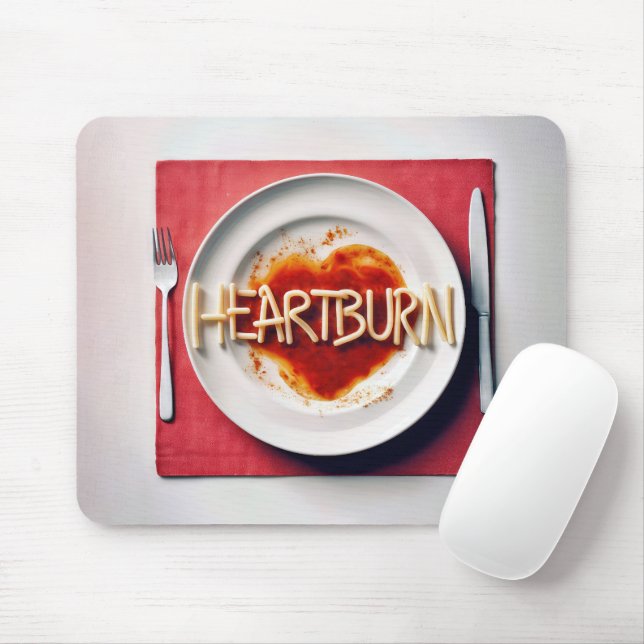 Mousepad Jantar de Espaguete com Azia (Com mouse)