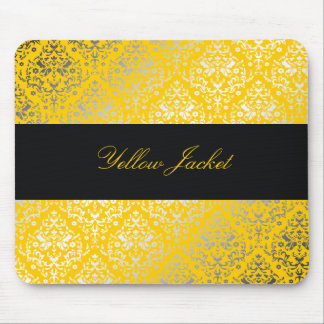 Mousepad jaqueta amarela do damasco 311-Dazzling