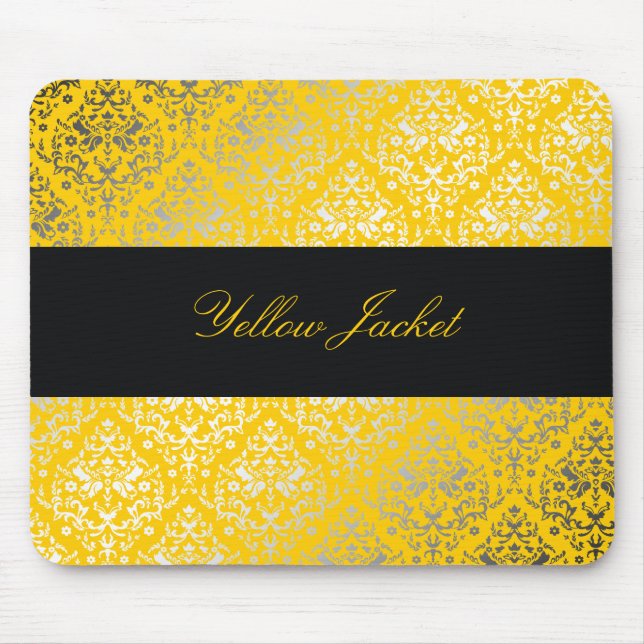Mousepad jaqueta amarela do damasco 311-Dazzling (Frente)