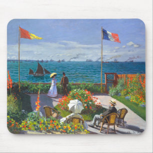 Mousepad Jardim Ao Santo, Pintura De Claude Monet