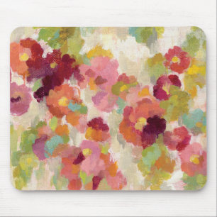 Mousepad Jardim coral e esmeralda