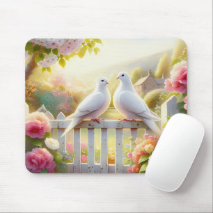 Mousepad Jardim da Casa de Campo das Pombas Brancas