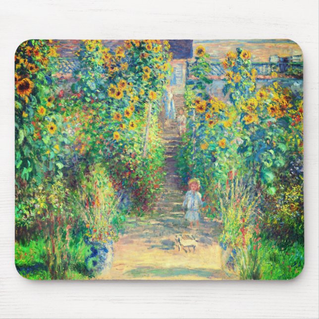 Mousepad Jardim da Flor Monet (Frente)