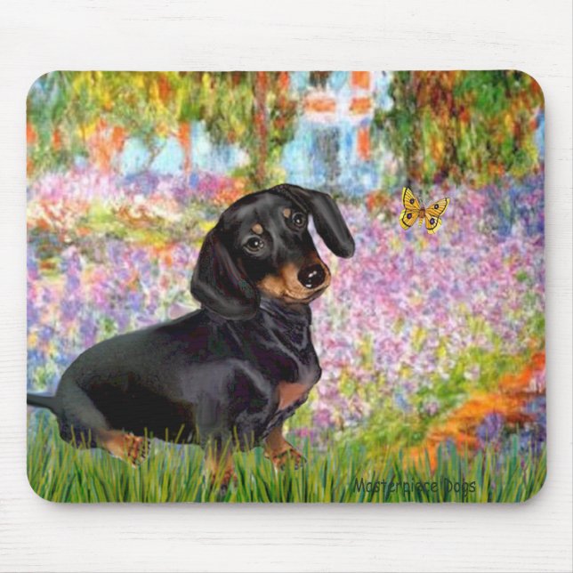 Mousepad Jardim - Dacshund (BT16) (Frente)