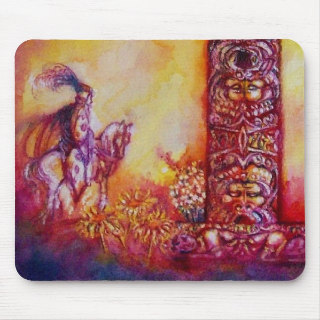 MOUSEPAD JARDIM DAS SOMBRAS PERDIDAS - KNIGT E HORSE (Frente)