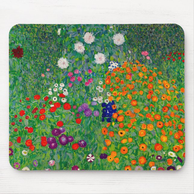 Mousepad Jardim de Algodão Gustav Klimt (Frente)