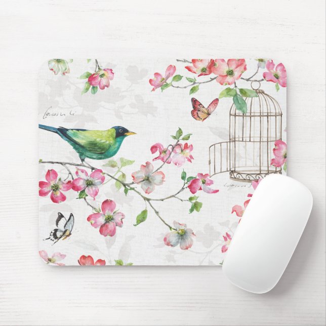 Mousepad Jardim de Dogwood (Com mouse)
