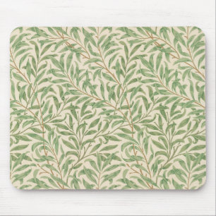 Mousepad Jardim de Flores Clássico com Ramos de Salgueiro d