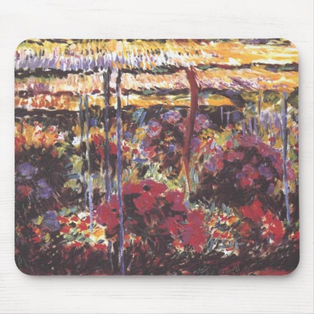 Mousepad Jardim de Giverny - Claude Monet - c1900 (Frente)