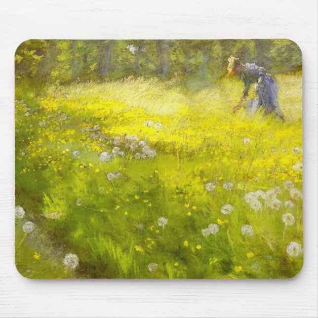 Mousepad Jardim de Kroyer em Skagen (Frente)