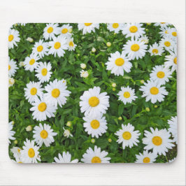 Mousepad Jardim de Margarida White Summer