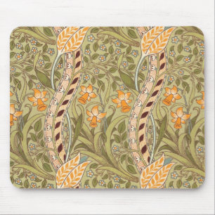 Mousepad Jardim de Narcisos Flor Clássica Bota William Morr