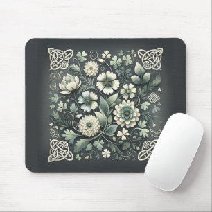 Mousepad Jardim de Nós de Trevo Sussurrado
