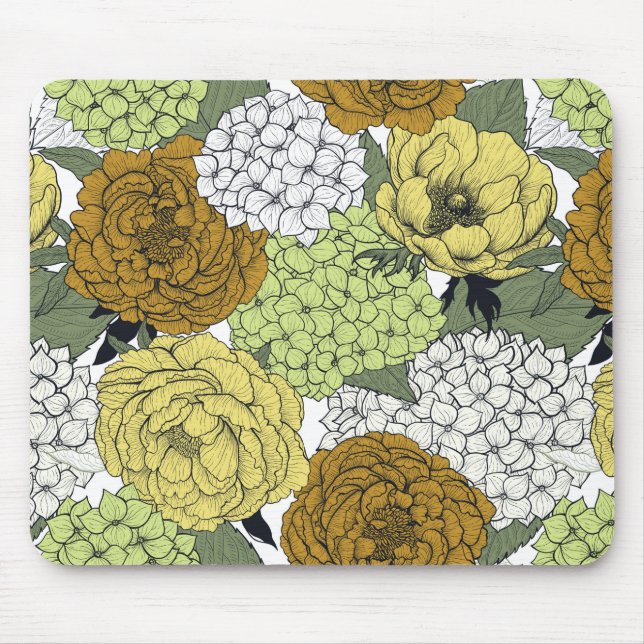 Mousepad Jardim de primavera 2 atrasado (Frente)