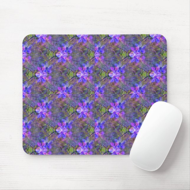 Mousepad Jardim de Violetas...... (Com mouse)