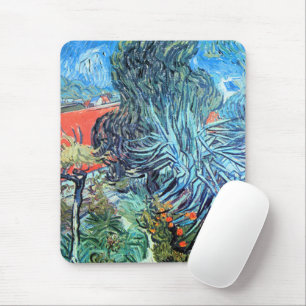 Mousepad Jardim do Doutor Gachet, Auvers por Vincent van Go