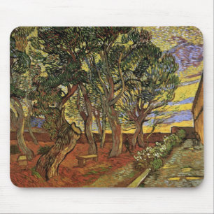 Mousepad Jardim do Hospital Santo-Paul de Vincent van Gogh