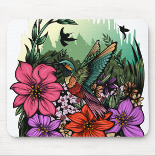 Mousepad Jardim do Hummingbird