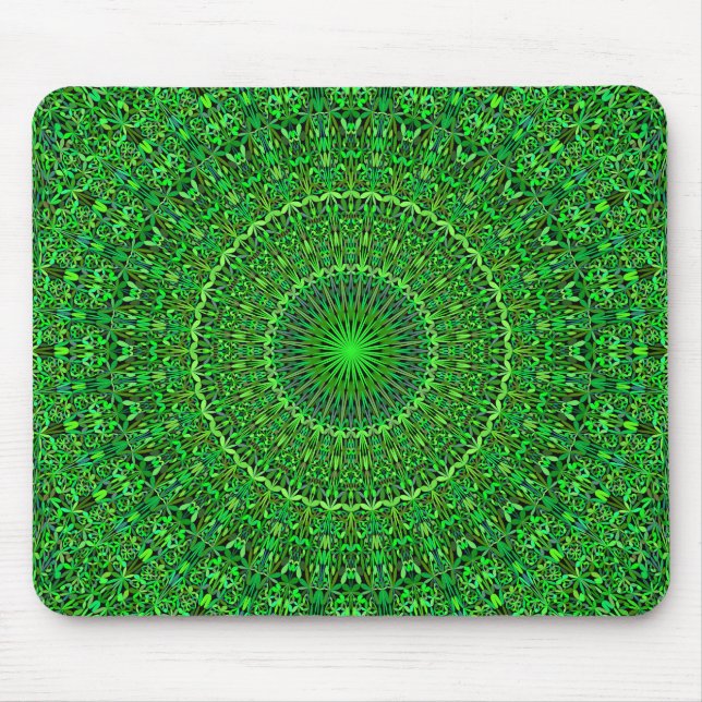 Mousepad Jardim Florestal Espiritual Mandala (Frente)