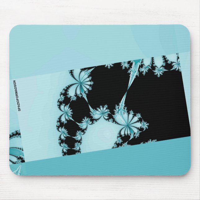 Mousepad Jardim fractal lagoa (Frente)