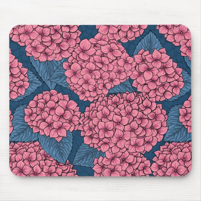 Mousepad Jardim Hydrangea (Frente)
