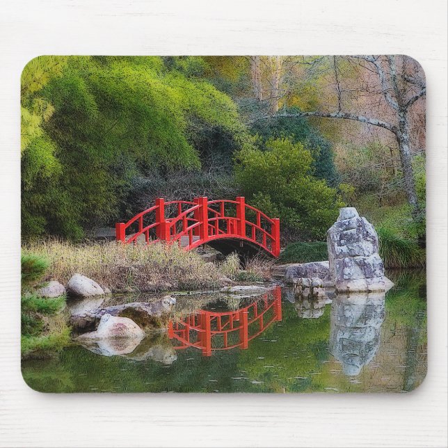 Mousepad Jardim japonês (Frente)