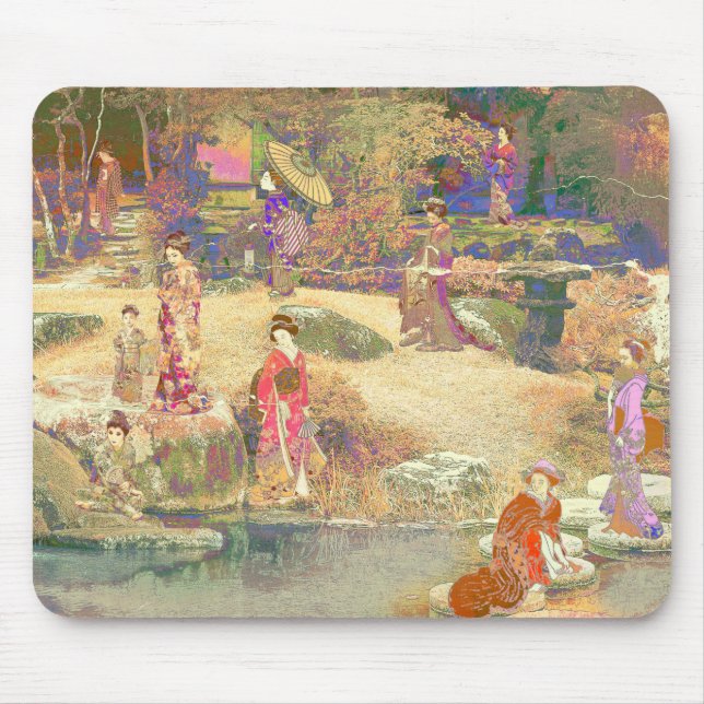 Mousepad Jardim Japonês II / Edição Lavada (Frente)