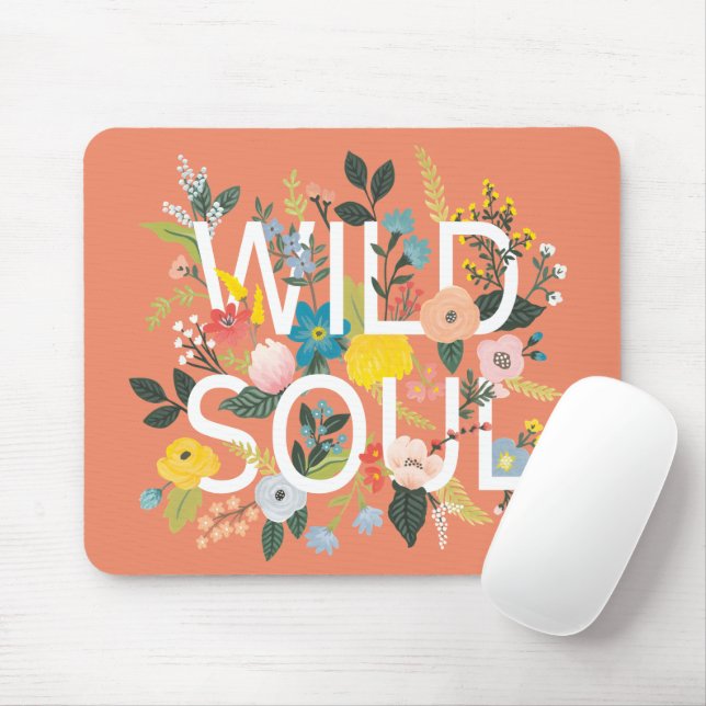 Mousepad Jardim Selvagem, Alma Selvagem (Com mouse)