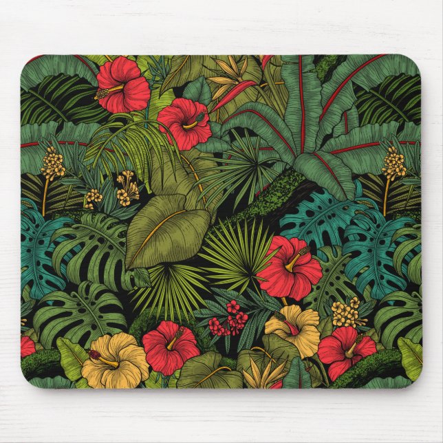 Mousepad Jardim tropical (Frente)