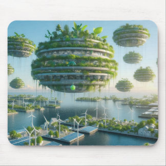 Mousepad Jardins Flutuantes do Amanhã