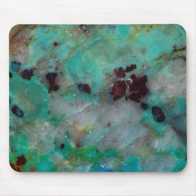 Mousepad Jasper de Crisocola Azul (Frente)