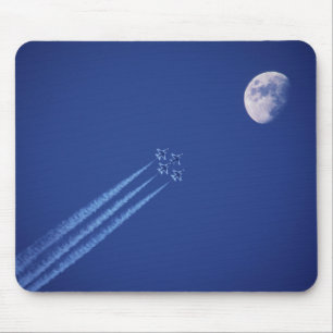 Mousepad Jatos ao lado da Lua Colúmbia Britânica