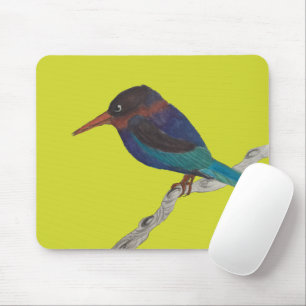 Mousepad Javan Kingfisher num Pad do Mouse
