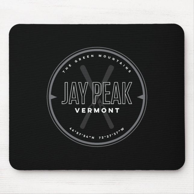 Mousepad Jay Peak Vermont Ski (Frente)