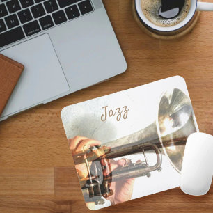 Mousepad Jazz Brass Trumpet e Flugelhorn