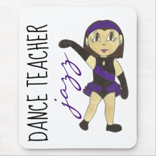 Mousepad Jazz Dance Professor Instrutor Considerando Gift