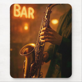 Mousepad Jazz em Luzes de Bar